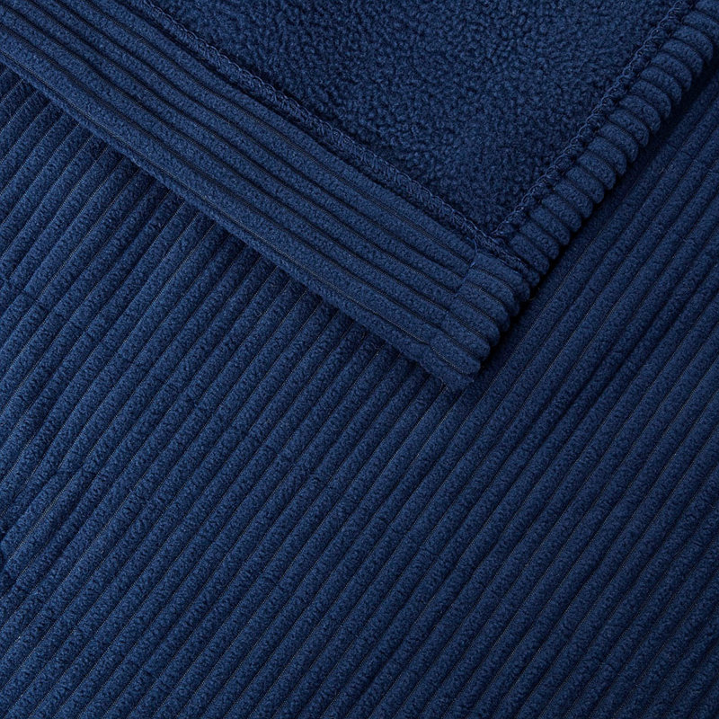Couverture chauffante, L 83,99 po x l 61,99 po, Marine