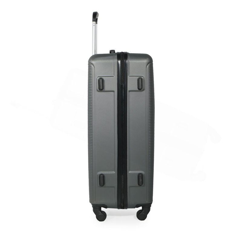 Ensemble de bagage 3 pièces Valise légère et durable en ABS avec roulettes pivotantes, verrou TSA, (20/24/28)