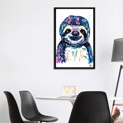 Susie The Sloth by Lisa Whitehouse - Painting on Canvas