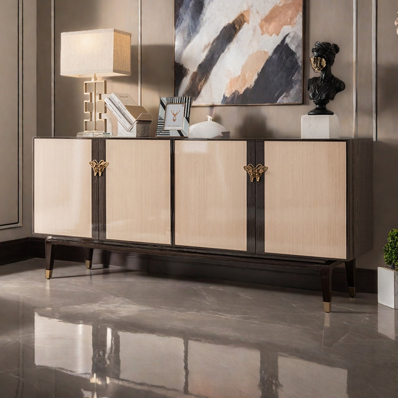 Elegant Multi-Functional Storage Sideboard Cabinet