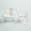 Chaise de patio empilable Herdon-23847976