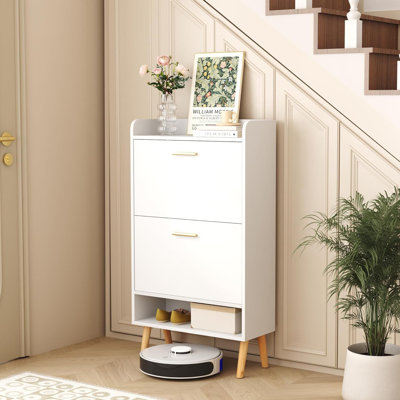 15 Pair Shoe Storage Cabinet