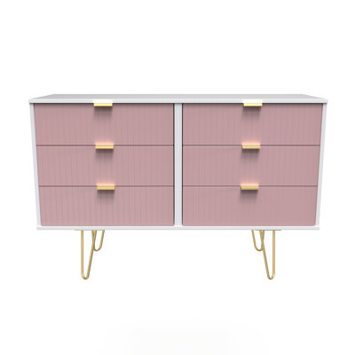Beranda 6 Drawer Wide Chest (Ready Assembled)