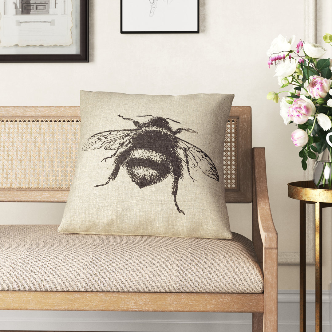 Linen Pillow Cover Glam Rock