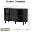 Buffet 47,2 "à 3 tiroirs 47,2" Modern-729330883