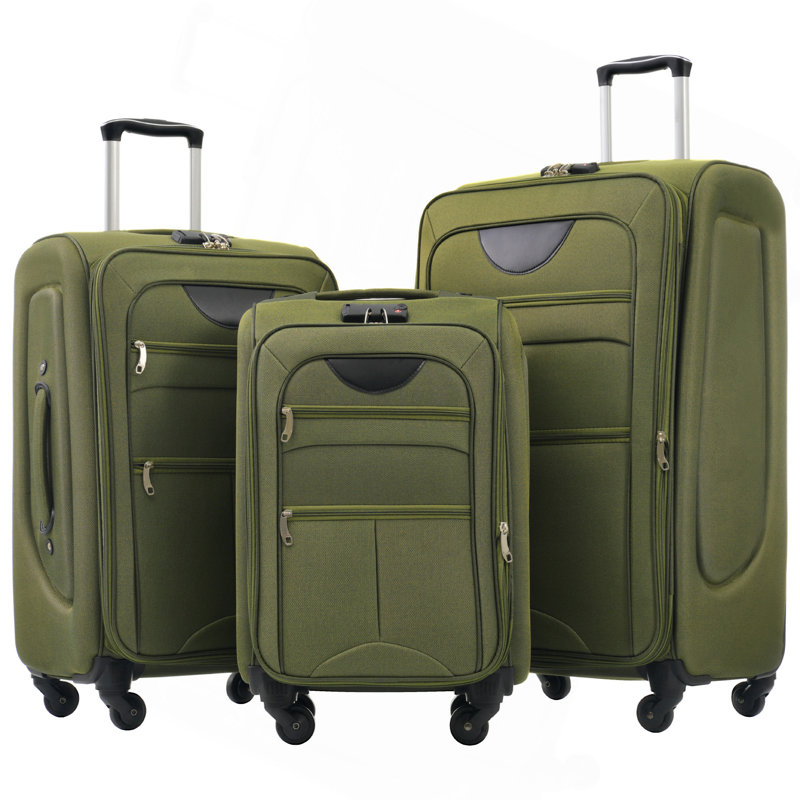 Ensemble de 3 valises extensibles Softside Valise