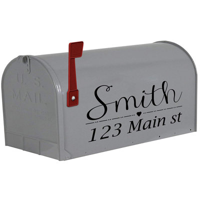 Couvercle de boîte aux lettres personnalisé autocollant