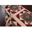 Tapis tribal géométrique 7 x 9