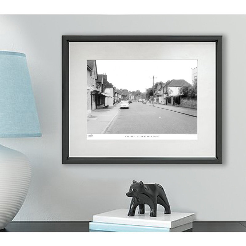 Brasted, High Street C1960 - Single Picture Frame Print, 40cm H x 50cm W x 2.3cm D