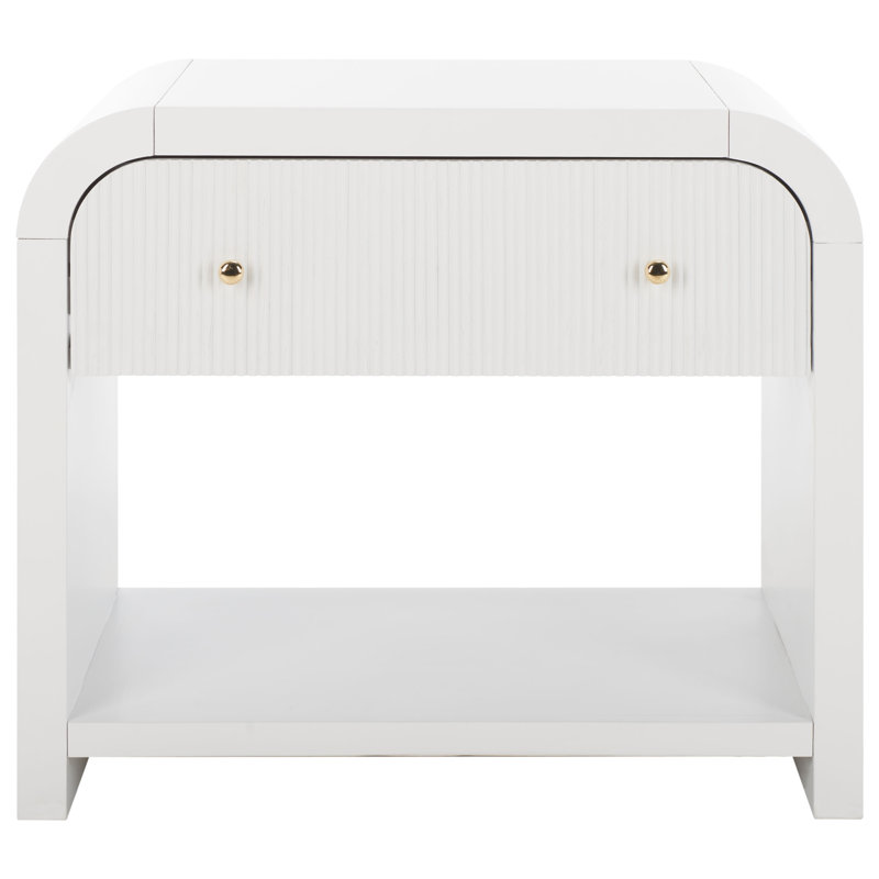 Liabella 1 - Drawer Nightstand, White