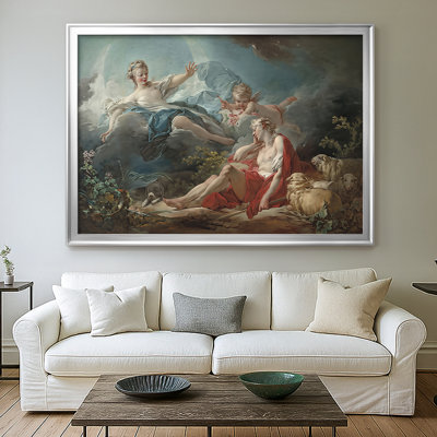 Diana et Endymion-Jean-Honoré Fragonard-Toile tendue avec châssis-c. 1753-1756