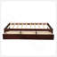 Lit plateforme simple avec rangement et 3 tiroirs-428634590
