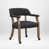 100% polyester gris anthracite est en rupture de stock