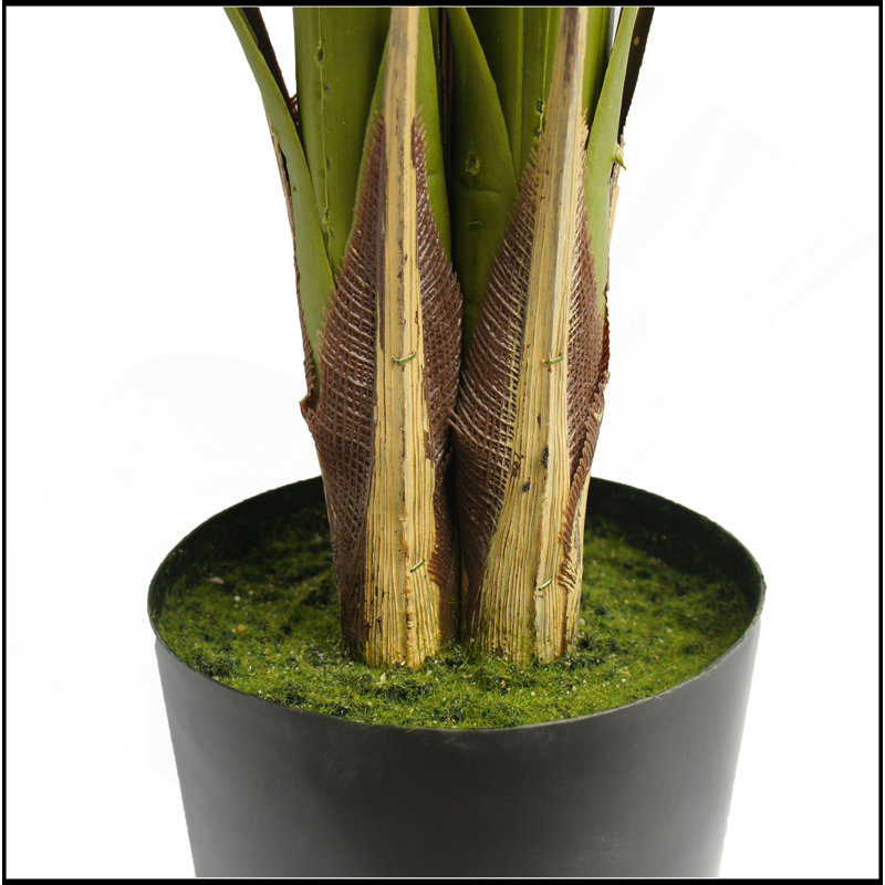 180CM ARTIFICIAL PALM TREE, 71" H x 43" W x43" D