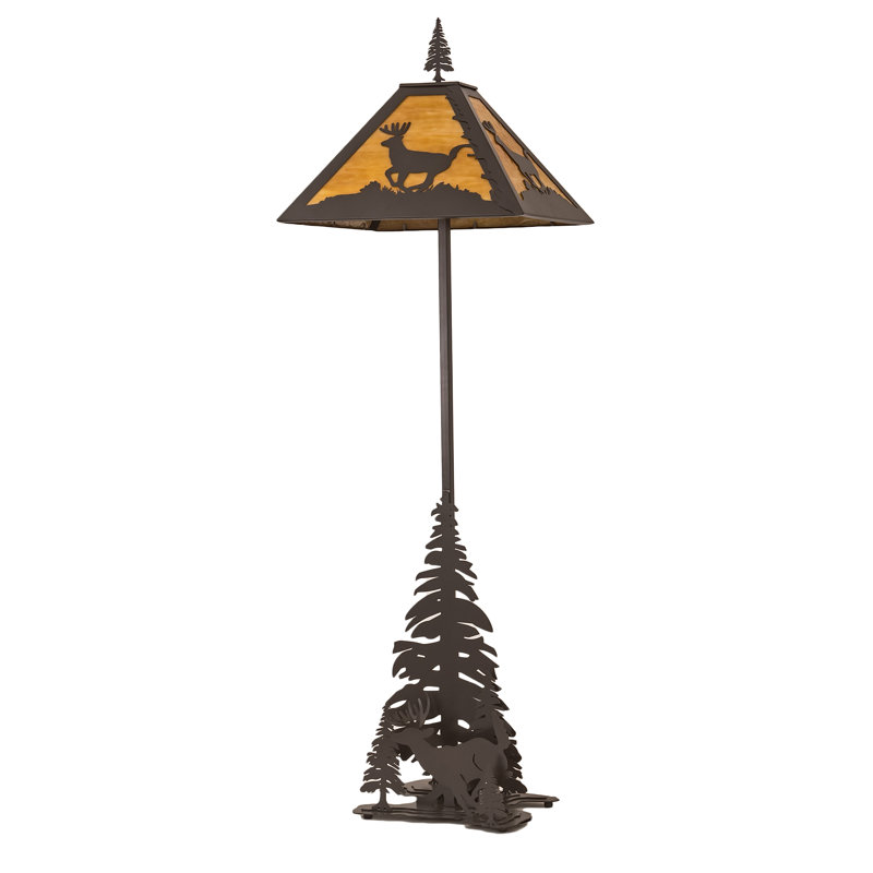 Rustic Lodge Floor Lamp