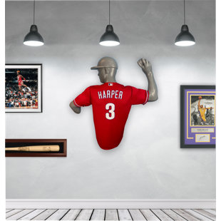Jerzee Art 30'' W 7'' D Baseball Plastic Jersey Case