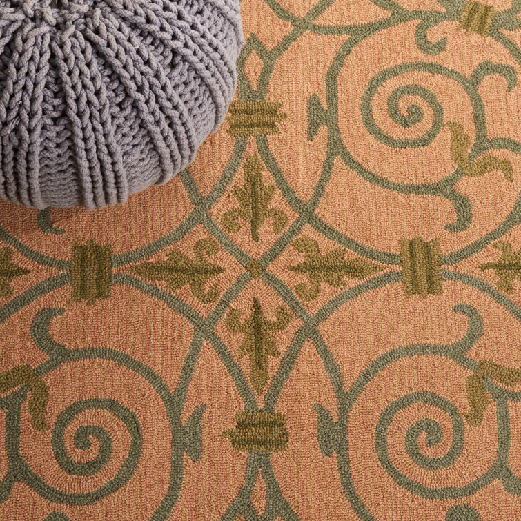 Brayton Hand Hooked Wool Pile Oriental Rug