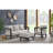 Sherrod Ottoman - Dark Grey And Olefin Beige
