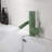 Single-Hole Single-Handle Bathroom Faucet With Drain Assembly-122282148