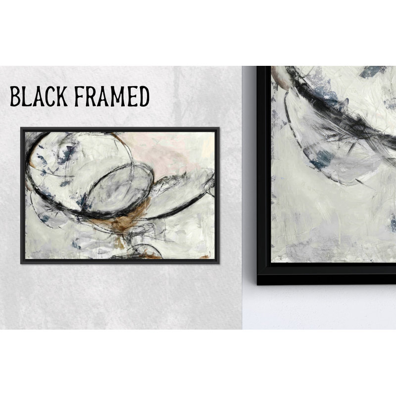 Art mural en verre abstrait gris: œuvre d'art moderne sur toile imprimée 1P, H : 63,1 x L : 102,4 pouces