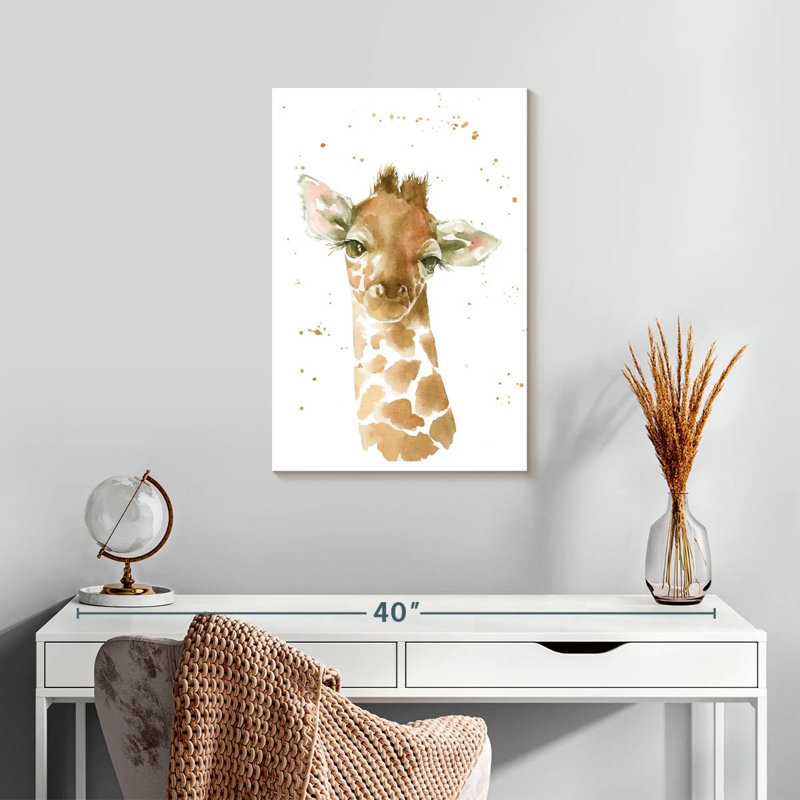 Brampt Light Baby Giraffe, 24" H x 16" W