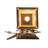 Rustic Lodge Steel Armed Sconce