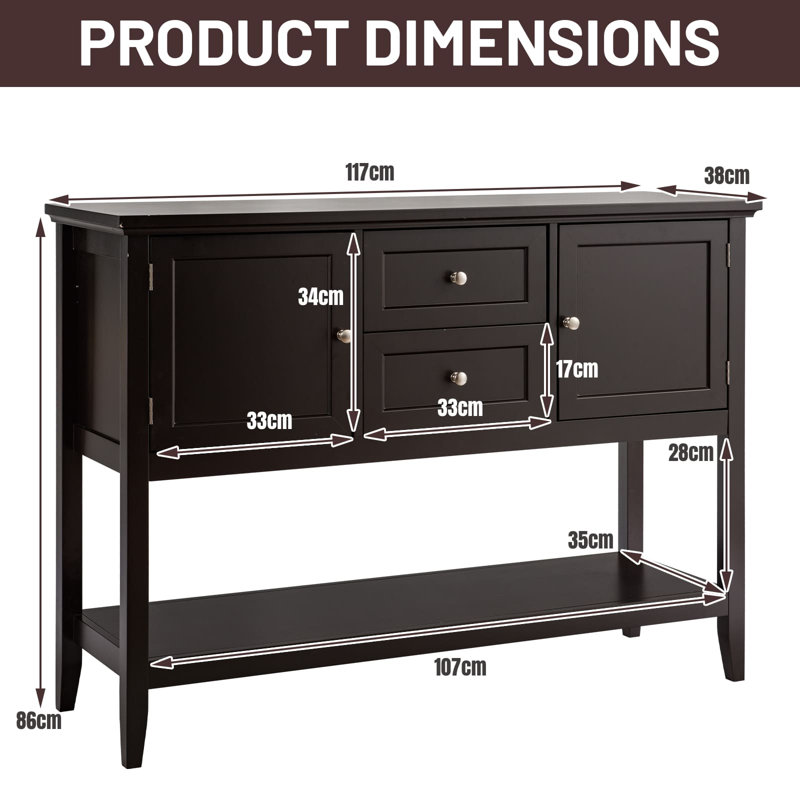 117cm Sideboard