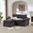 Modern Corduroy Cloud Sofa-413737471