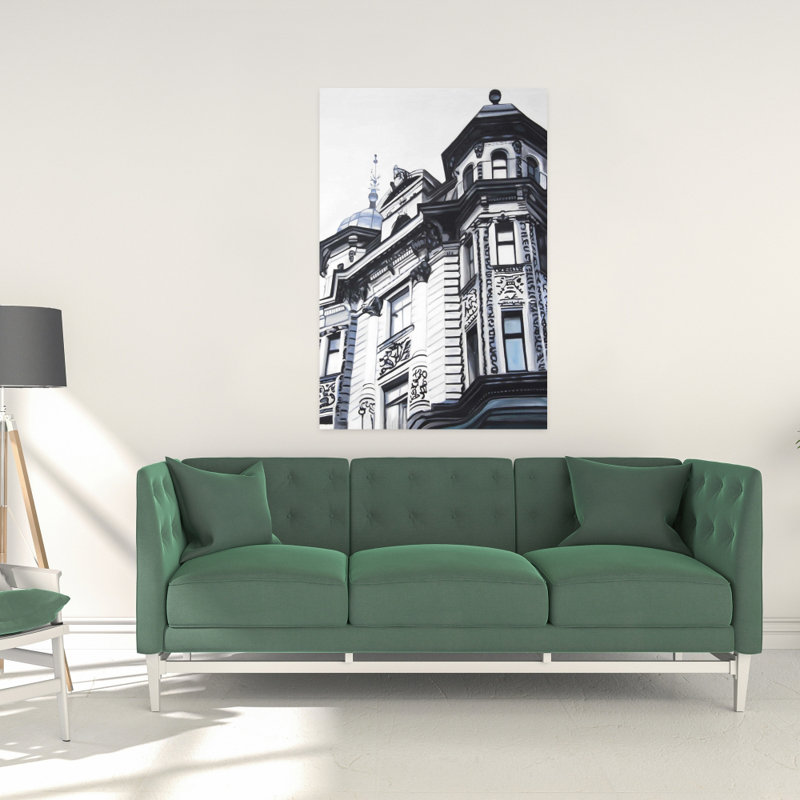 Historic Apartment - Hyperrealist Livingroom Canvas Decor