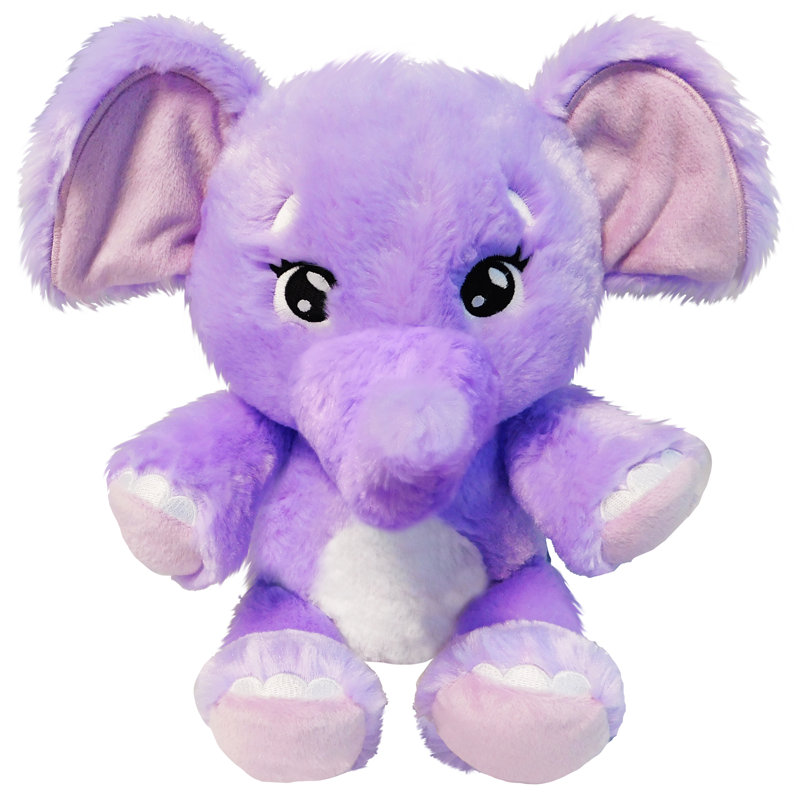 Éléphant mauve moelleux Lullabrites