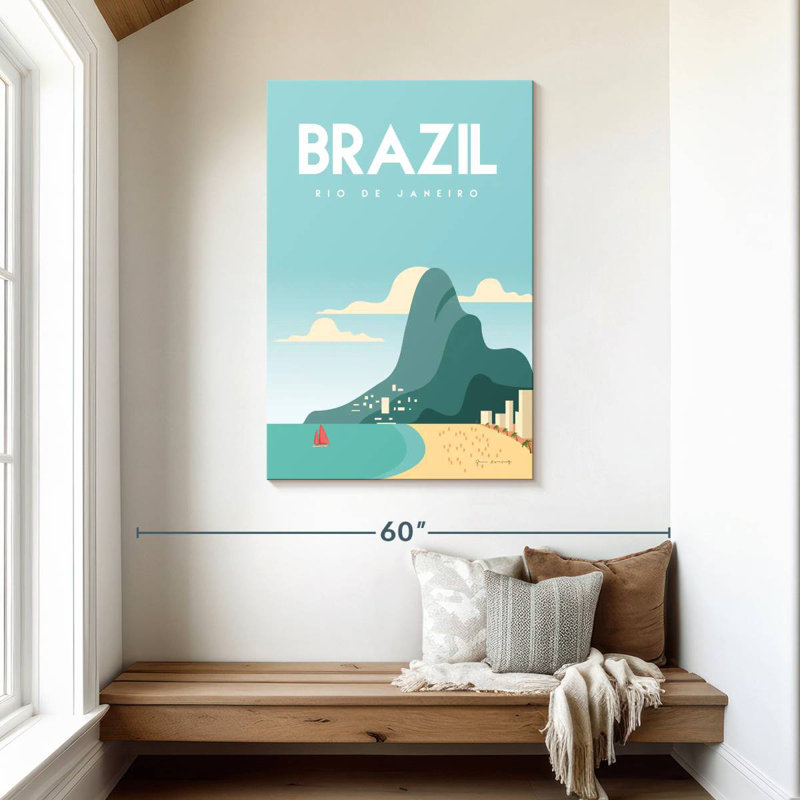 Aime Brazil, 45" H x 30" W
