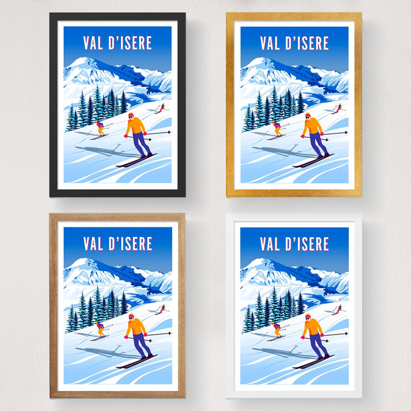Affiche sans cadre A4 (8,3 x 11,7 pouces), 100% satiné mat | Parfait pour la décoration intérieure, les œuvres d'art et les cadeaux | Impression de haute qualité pour l'esthétique moderne | Idéal pour l'encadrement ou la suspension murale