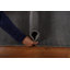 Tapis de couloir oriental moderne gris Gabbeh 3 x 8