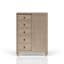Commode 5 tiroirs finition sable