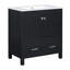 Meuble-lavabo élégant avec rangement fonctionnel et caractéristiques haut de gamme-110488889