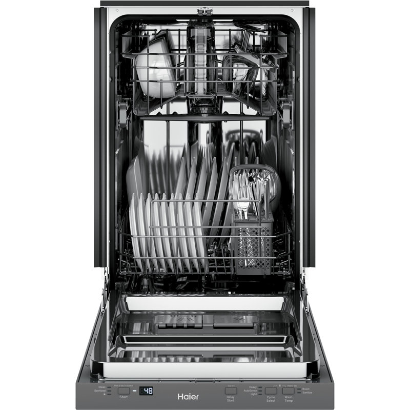 Petit lave-vaisselle encastré 18 po 47 dBA