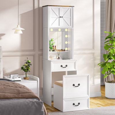Dressing Table with Mirror