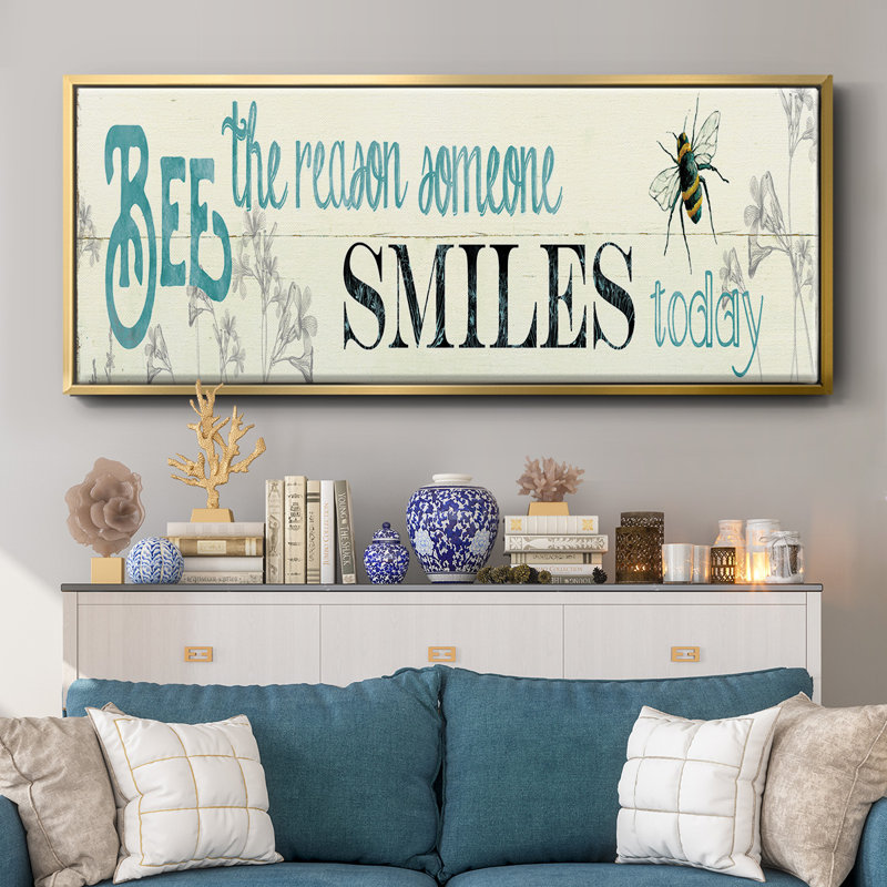 Bee The Raison - Toile encadrée