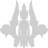 Wayne H x W x D Rosette Applique-32732300