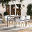 Upholstered Dining Chairs with Arm