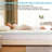 Dual Layer 4 Inch Memory Foam Mattress Topper, 2 Inch Memory Foam and 2 Inch-204404894