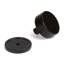 Matt Black Judd Cabinet Knob - 32Mm (Plain)-87096289-87096295