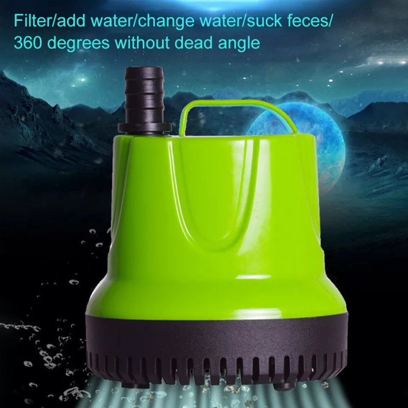 Fontaine aquarium 60w 845gph 60w, H 5,5 po x l 4,5 po x P 5,9 po