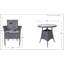 MALAGA 2 Seater Stacking Bistro Set