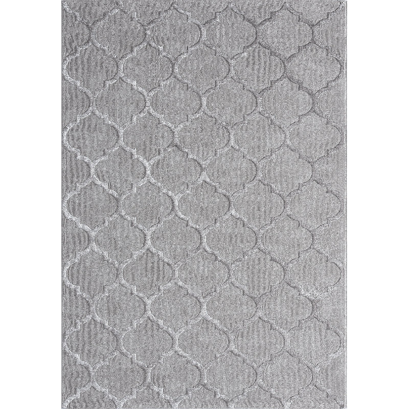 Kaela Hisaya Rug in Grey, Rectangle 120 x 170cm
