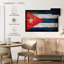 Drapeau cubain antique Borges