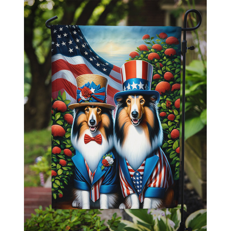 Drapeau All American Garden, Berger Shetland