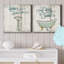 Relax Sink - ensemble de 2 reproductions sur toiles tendues-184646347