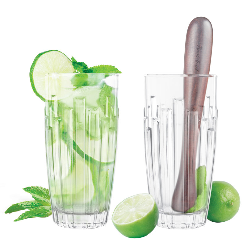 Vioria 375ml Hurricane Glass Set