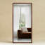 Miroir sur pied pleine longueur avec cadre en bois massif sculpté-135790953